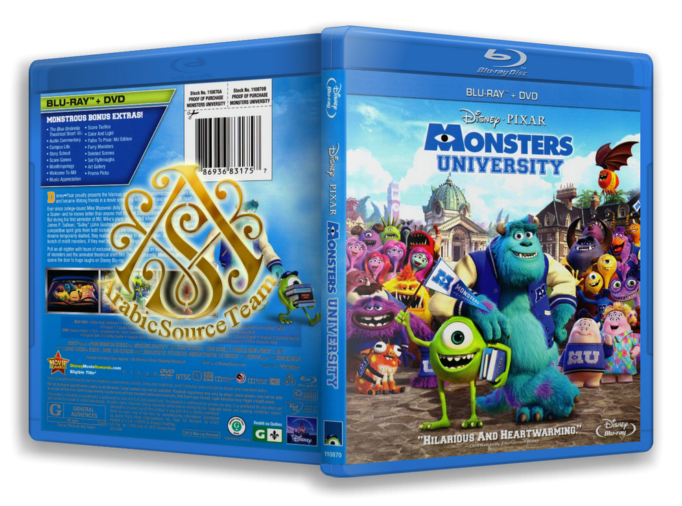 Monsters, Inc Blu-ray/DVD, 2013, 3-Disc Set eBay